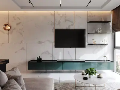 Shine Apartment by Svoya Studio 3D model