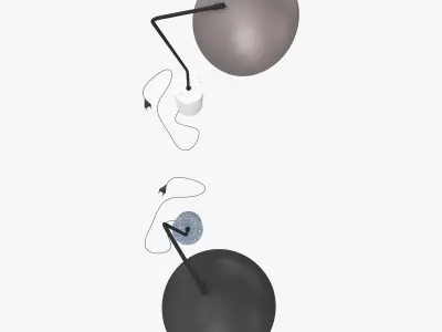  Luminaire Authentik Dome Floor Lamps 3D model