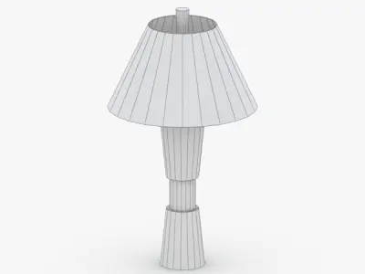 1368 - Table Lamp Low-poly 3D model