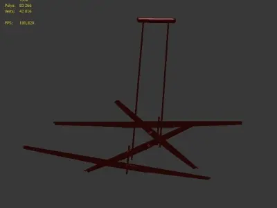 DAVID WEEKS STUDIO CRITERIA Hanging Lamp 3D model