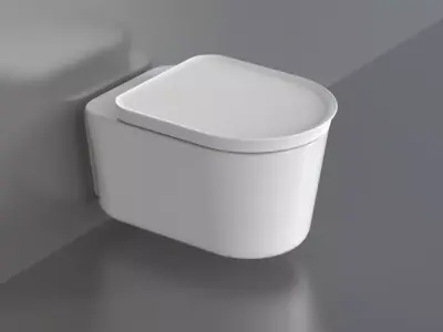 WC4 Toilet 3D model
