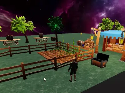 Low Poly Medieval Farming Kit 115 Stylized Game Assets for Games Low-poly 3D model