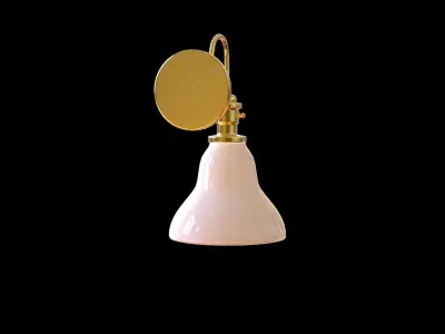 Sconcess wall lamp Low-poly 3D model