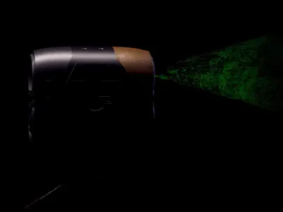 Detection target scanner 3D model