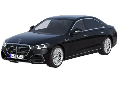 2027 Mercedes-Benz S-Class W223 3D model