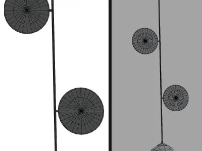 Areti Plates Pendant 3D model