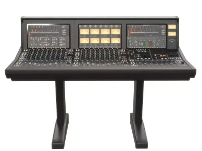 Oracle Solid State Logic Analogue Studio Mixing Console  Low-poly 3D model