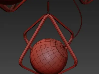 These Mid Century Modern Lamps Will Change  3D model