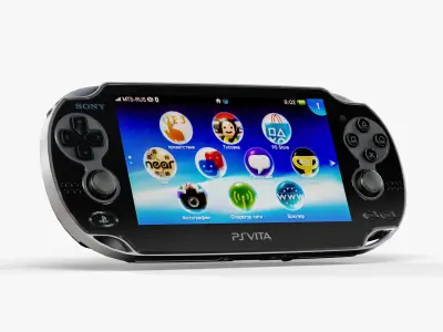 Sony PlayStation Vita 3G Low-poly 3D model