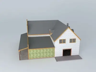 Old West Store Free 3D model