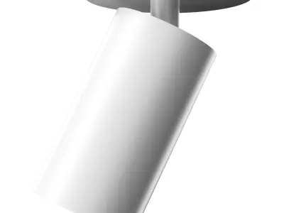  Can 50 Recessed Low-poly 3D model