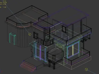 Crystal Palace - Academy of Sciences 03 3D model