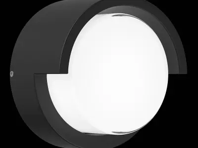 3821xx Paletto Lightstar LED street lamp 3D model