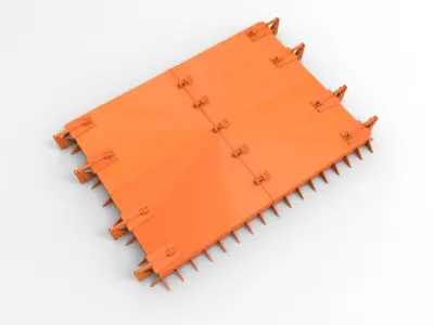 CARGO SHIP HATCH COVER 3D print model