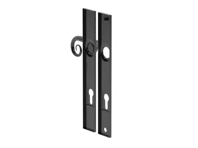 Stonebridge Curl Multipoint Door Handle 3D model