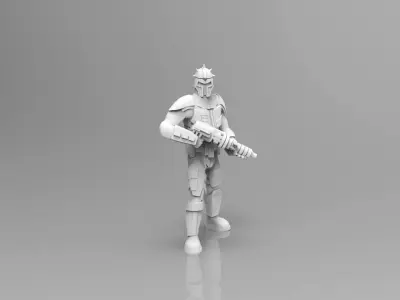 Lesser Mandarin Leader 3D print model
