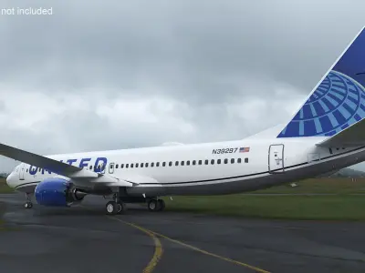  United Airlines Boeing 737 Max 8 