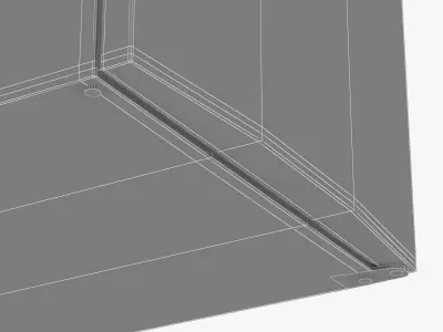 bosch refrigerator freezer 3D model