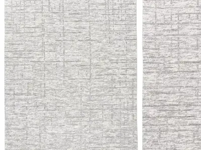  VIHANA HAND-KNOTTED WOOL RUG 3D model