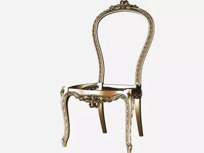 Chair 3d model for cnc 03 3D model