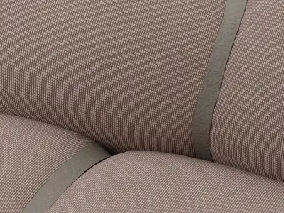 Couch Low-poly 3D model