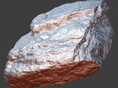 Ora Stone Low-poly 3D model