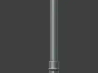 Urban Infrastructure Street Light 3D Model Low-poly 3D model