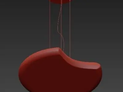 MOON chandelier 3D model purchase