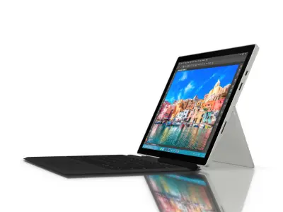 Microsoft Surface Pro 2017 for Element 3D 3D model