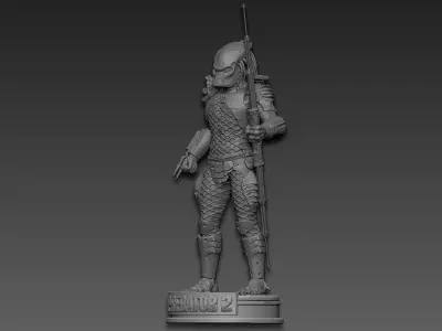 Predator 2 3D print model
