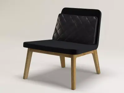 Lean Lounge Chair 3D model