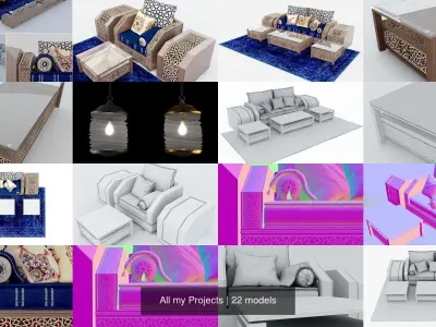 All my Projects 3D Model Pack