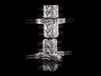 Mega Sci-Fi city Space station Kit bash 6 3D model