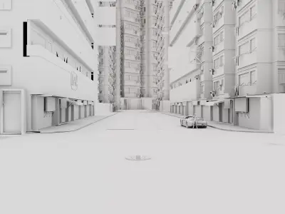 City Street  3D model