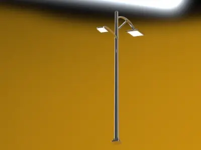 Street Light Pole 3D model