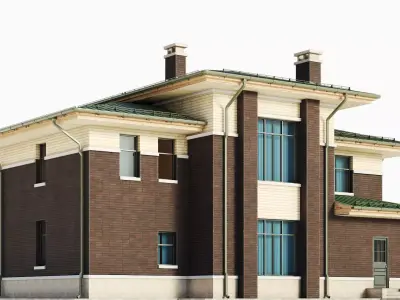 Residential House 76 3D model