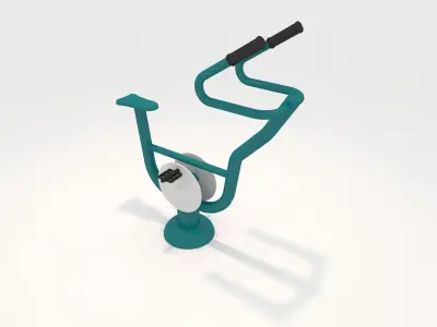 Gym Outdoor 11 3D model