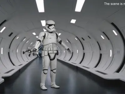  Star Wars First Order Stormtrooper Dirty 