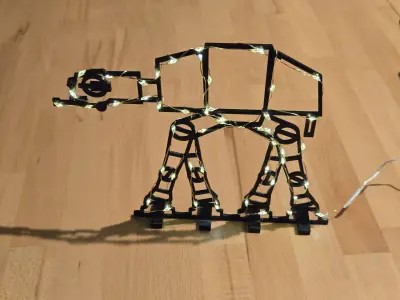 XM-AS Walker Light Frame 3D print model