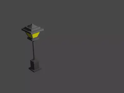 Street Lamp 3D print model