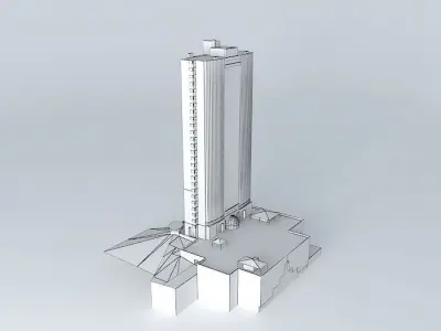 Sunset Residence e Sunset Executive  Novo Hamburgo Free 3D model