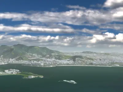 Rio de Janeiro Brazil 3D model