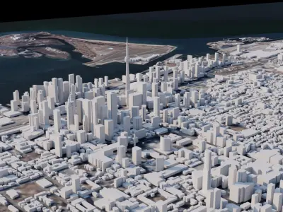 Toronto - Canada 3D model