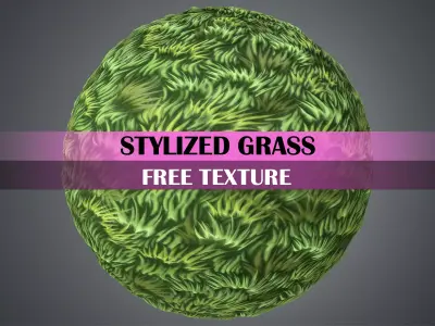 Stylized Grass Texture Texture