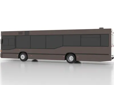 Mercedes-Benz O405NK Low Low-poly 3D model