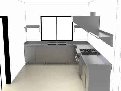 kitchen 22 3D model