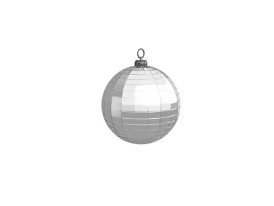 Disco Ball v1 001 Low-poly 3D model