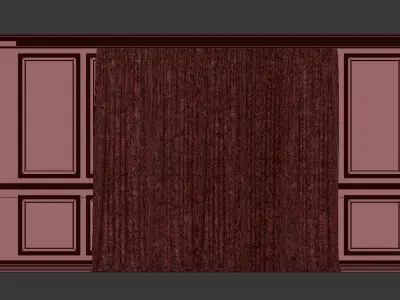 Curtain Set 86 3D model
