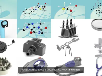CHILDREN SCIENCE EDUCATIONAL PACK