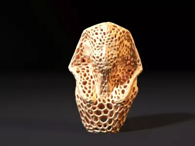 Egyptian Statue 3D Scan 3D print model